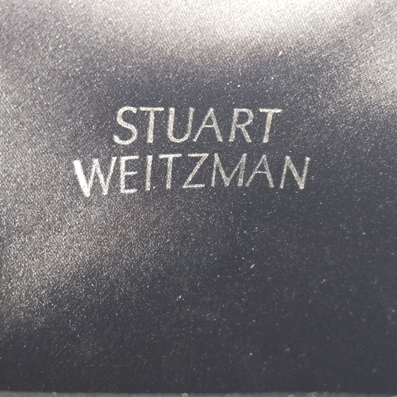 Stuart Weitzman Black Over-the-Knee Suede Tiemodel Almond Toe Womens Boots 9 EUC - Picture 9 of 15